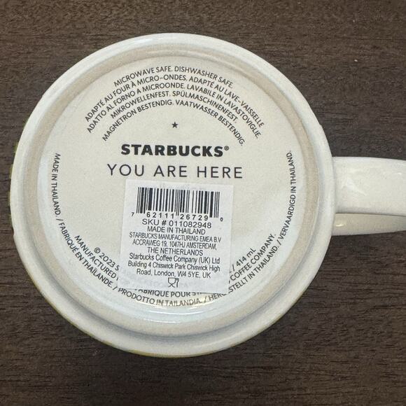 NEW 2 Starbucks Coffee Mug Roma and Italy "You Are Here" YAH Boxed 14 oz Rome - Picture 15 of 15